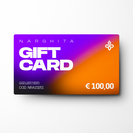 Gift card narghilè narghita 100 euro sito