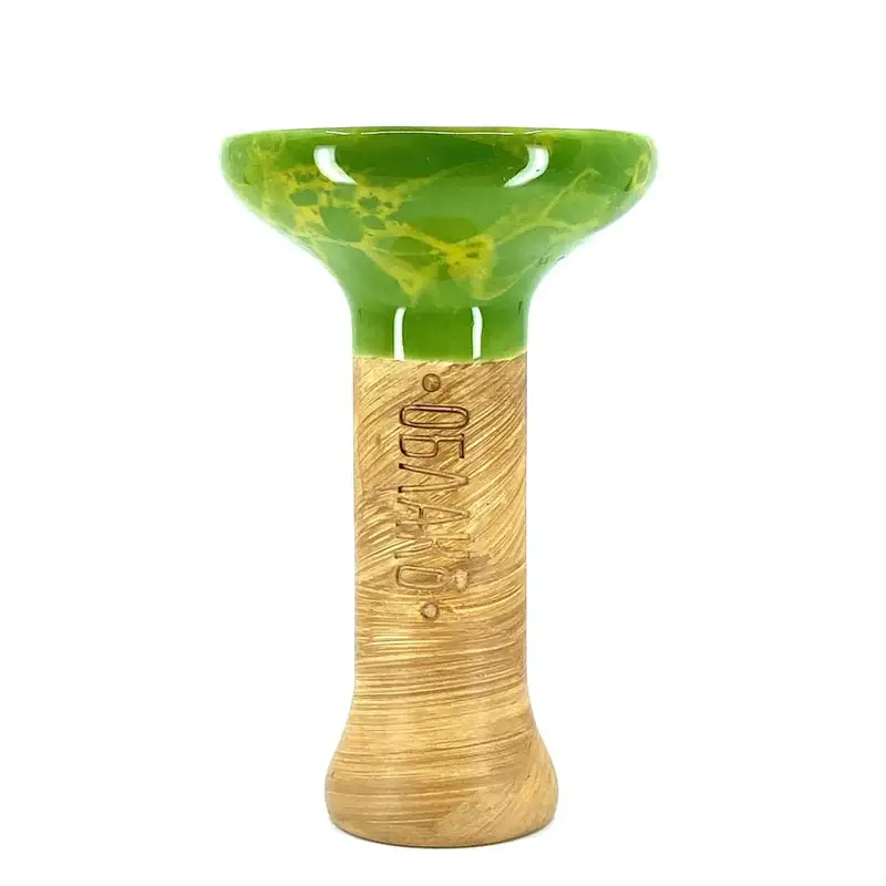 Oblako - M Glaze Top (Grün Gelb Marble)