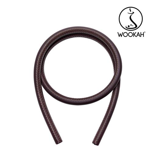 narghita-tubo-in-pelle-silicone-narghilè-Wookah-Leather-Hose-Brown