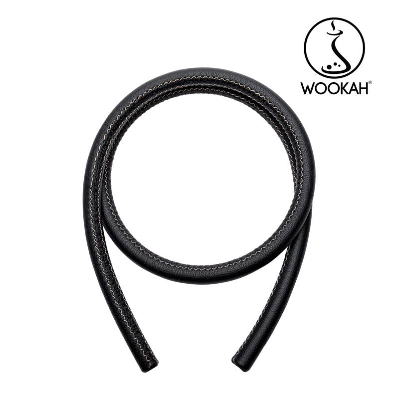 Wookah - Tubo in pelle (Nero)