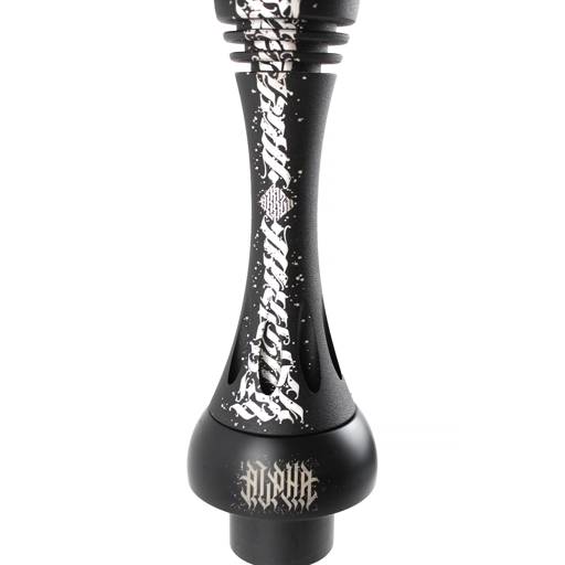 Set Narghilè - Alpha Hookah X Artist (Black Matte) + Oblako HLGN
