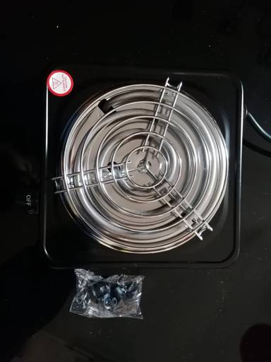 Fornello elettrico PANAME con griglia - 1000 W